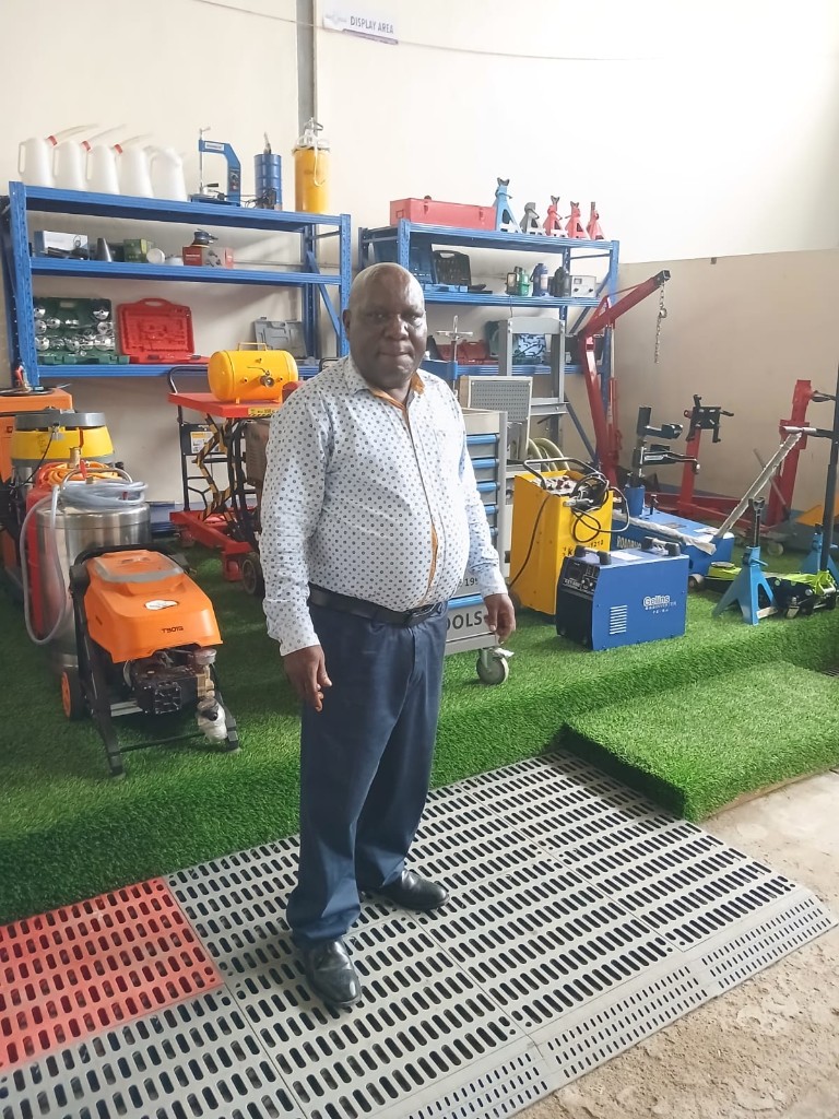 Mr. Norbert, Patron of Speed Lifting Kenya